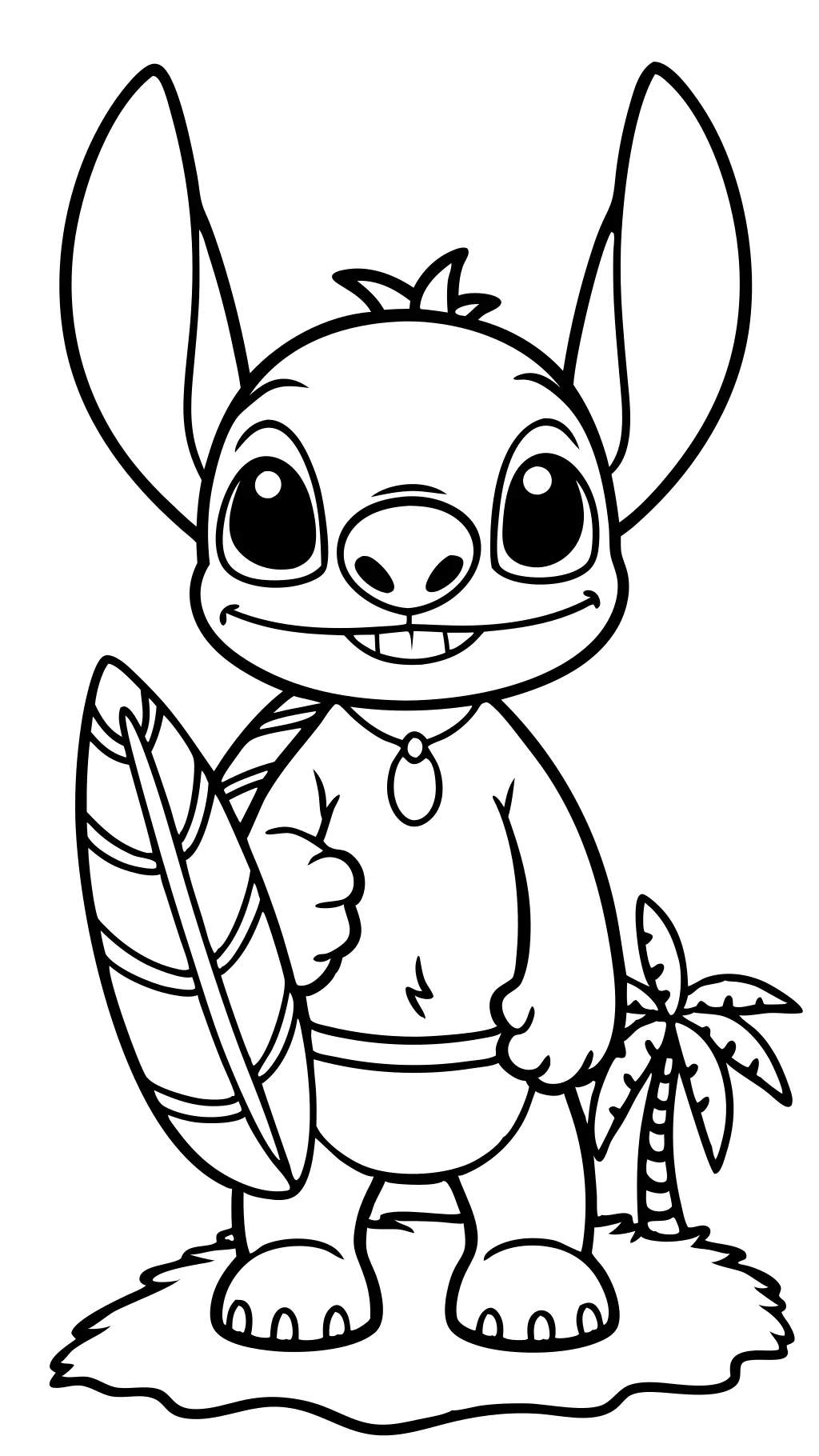 stich coloring pages